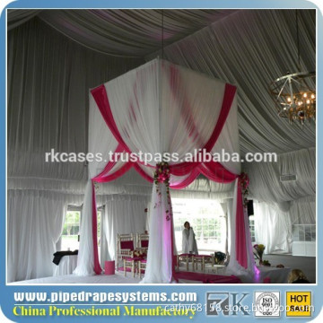 RK wholesale wedding decorations pipe drape curtains
